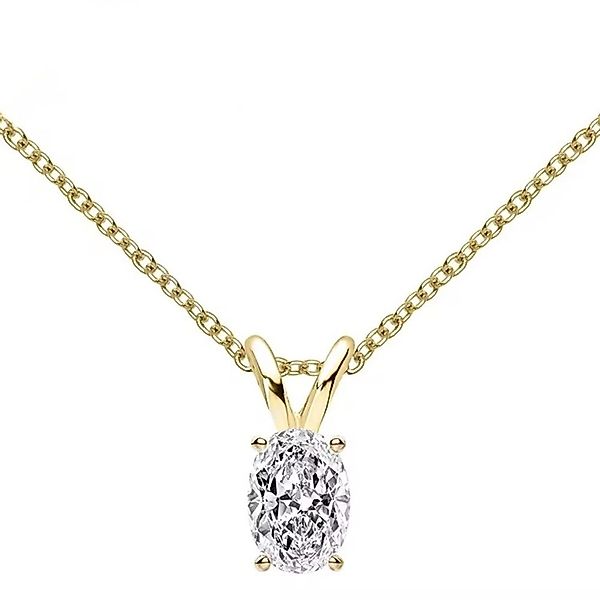 ROUGEMONT Kette mit Anhänger Extravagante Moissanit günstig online kaufen