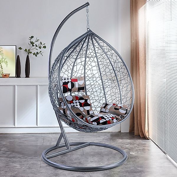 RAMROXX Hängesessel Hängesessel Miami XL Rattan günstig online kaufen