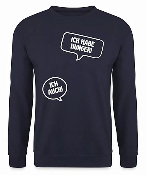 Quattro Formatee Sweatshirt Ich habe Hunger Schwangerschaft - Mama Mutterta günstig online kaufen