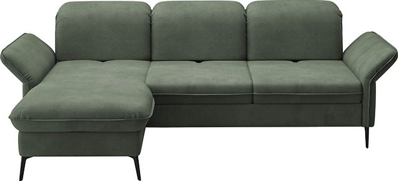 sit&more Ecksofa Emely, mit Sitztiefenverstellung optional mit Bettfunktion günstig online kaufen