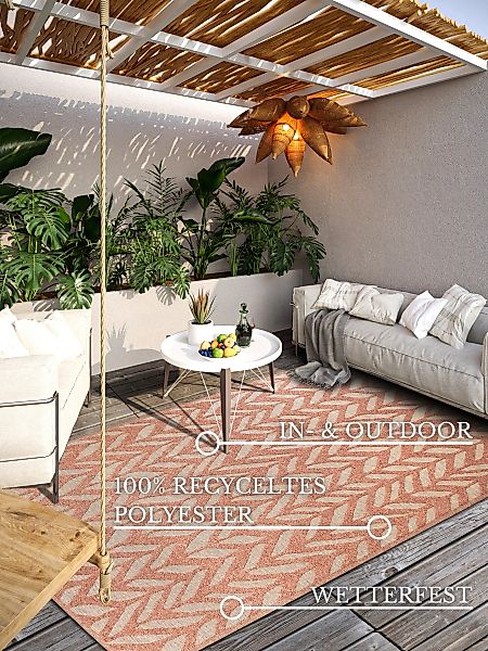 Villeroy & Boch Outdoorteppich »Georgette«, rechteckig, In-& Outdoor, Flach günstig online kaufen