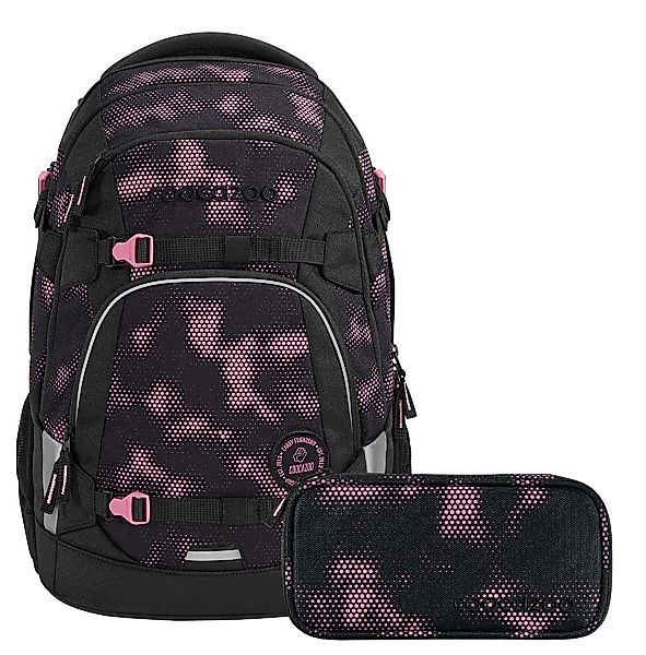 coocazoo Schulranzen Schulrucksack-Set MATE Pink Illusion günstig online kaufen