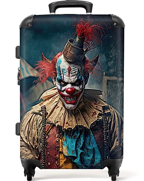 NoBoringSuitcases.com© Hartschalen-Trolley Clown - Horror - günstig online kaufen