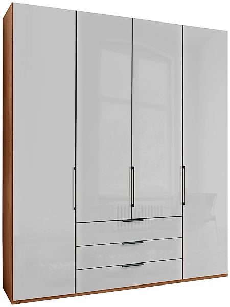 WIEMANN Kleiderschrank "Monaco" mit Glasfront sowie hochwertigen Beschlägen günstig online kaufen
