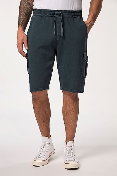 JP1880 Sweathose Sweatbermuda Cargotaschen Vintage-Wash Elastikbund günstig online kaufen