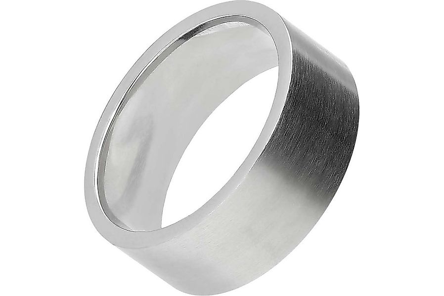 FILANGO Fingerring Edelstahl Ring MATT (Ringe, 1-tlg) günstig online kaufen