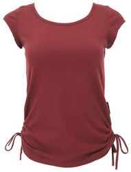 Guru-Shop T-Shirt Yoga T-Shirt aus Bio-Baumwolle günstig online kaufen