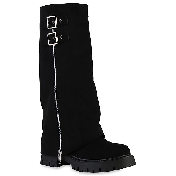 VAN HILL 841806 Stiefel Damen Bikerstiefel günstig online kaufen