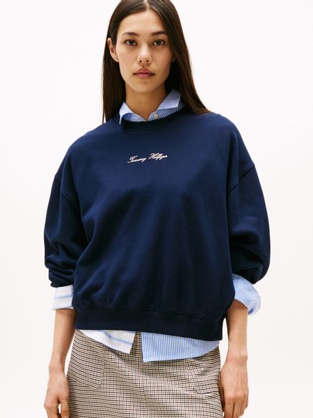 Tommy Hilfiger Sweatshirt CLASSIC SCRIPT TERRY günstig online kaufen