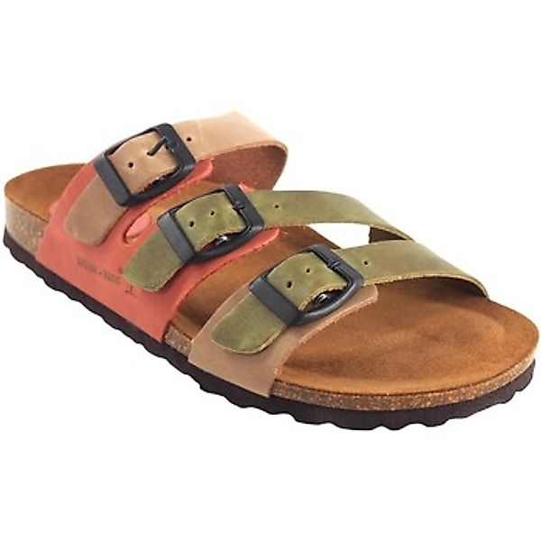 Interbios  Sandalen INTER BIOS 7213 khakifarbene Damensandale günstig online kaufen