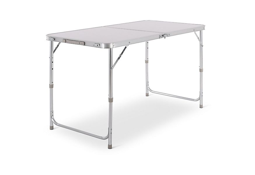 Raburg Campingtisch klappbar, Klapptisch 3-fach höhenverstellbar, Weiß, Luk günstig online kaufen