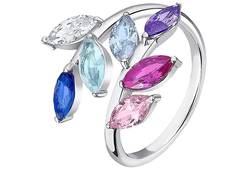 LOTUS SILVER Silberring LOTUS Silver Ring Zirkoniastein 925 (Fingerring), R günstig online kaufen