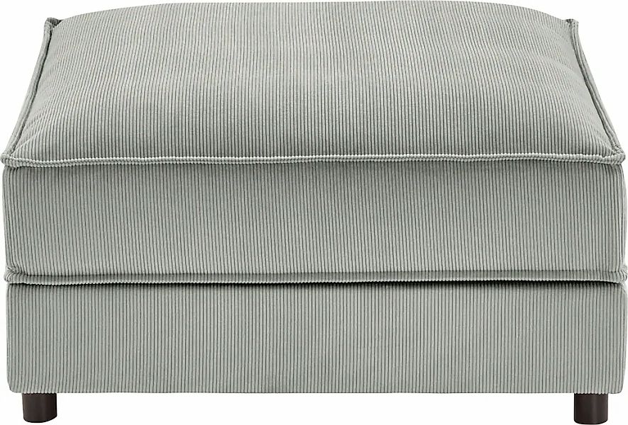ATLANTIC home collection Hocker »Valan«, mit Cord-Bezug, frei stellbar günstig online kaufen