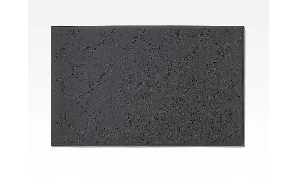 JOOP! Badteppich Uni Cornflower   ¦ grau ¦ 100% Baumwolle ¦ Maße (cm): B: 5 günstig online kaufen