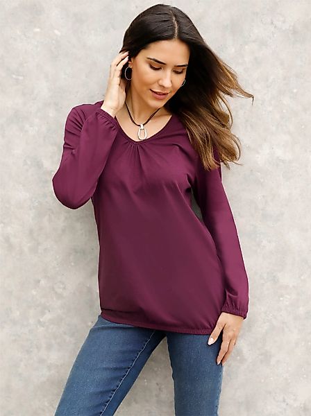 Classic Basics Langarmshirt "Langarm-Shirt", 1 Stk. günstig online kaufen