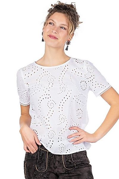 Berwin & Wolff Trachtenbluse Blusenshirt - REBECCA - weiß günstig online kaufen