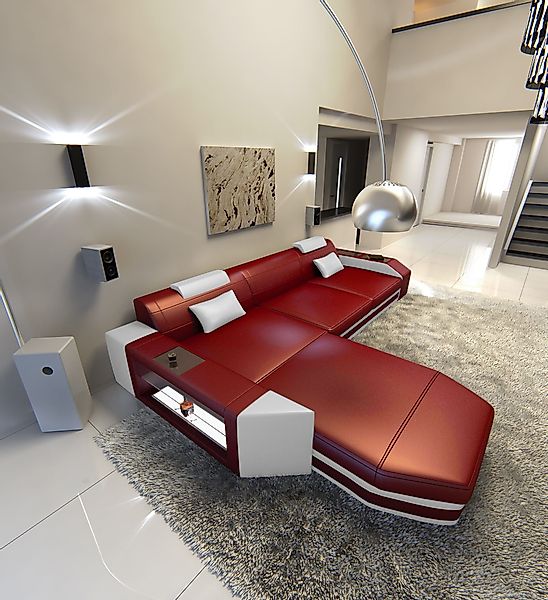 Sofa Dreams Ecksofa Ledercouch Sofa Leder günstig online kaufen
