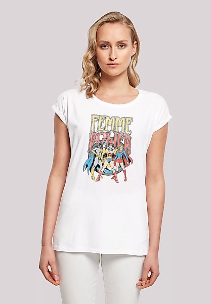 F4NT4STIC T-Shirt "DC Comics Superhelden Wonder Woman Femme Power", Print günstig online kaufen