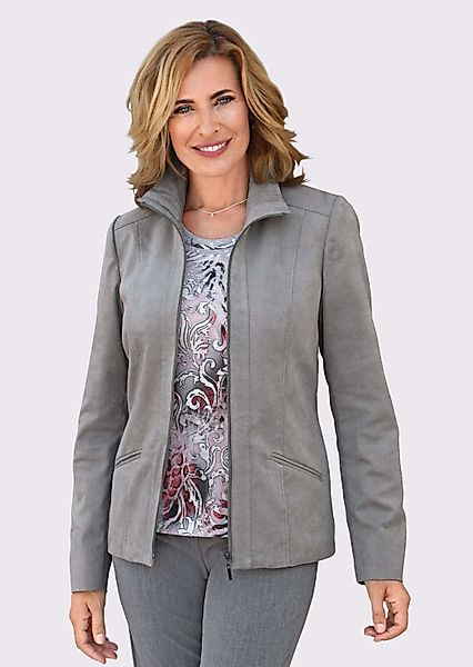 GOLDNER Outdoorjacke Pflegeleichte Lederimitatjacke Edle, authentische günstig online kaufen