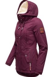 Marikoo Winterjacke "Bikoo" mit Kapuze sportliche Damen Outdoor Baumwolljac günstig online kaufen