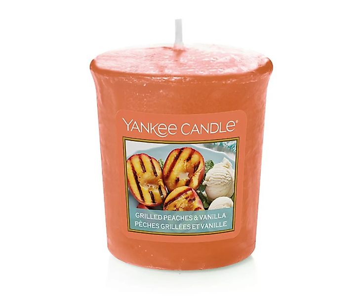 Yankee Candle Votivkerze Grilled Peaches & Vanilla 49 g günstig online kaufen
