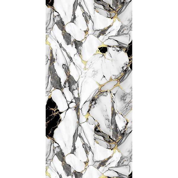 Aluverbund24 PVC Wandpaneele Duschrückwand Küchenrückwand  Onyx-Gold in Mar günstig online kaufen