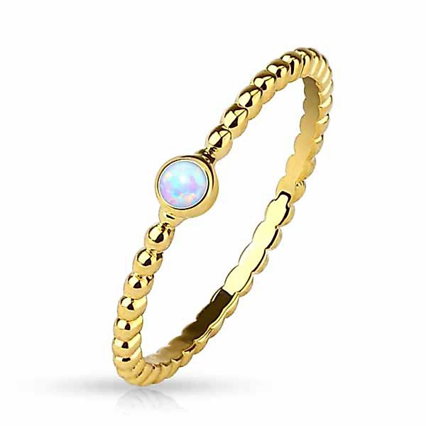 Order & Smile Schmuck Fingerring Opal günstig online kaufen