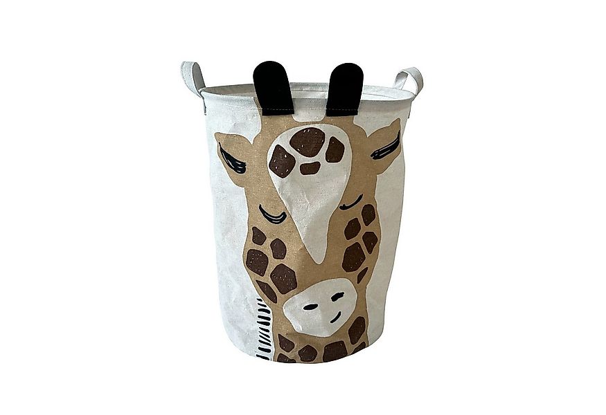 HTI-Living Wäschekorb Wäschesammler 43 Liter Giraffe rund (Stück, 1 St., 1 günstig online kaufen