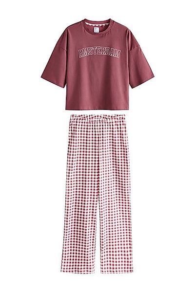 Next Pyjama Kurzärmeliger Baumwoll-Pyjama (2 tlg) günstig online kaufen