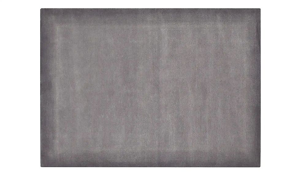 Handgeknüpfter Naturteppich  Vinciano Tami ¦ grau ¦ Wolle ¦ Maße (cm): B: 7 günstig online kaufen