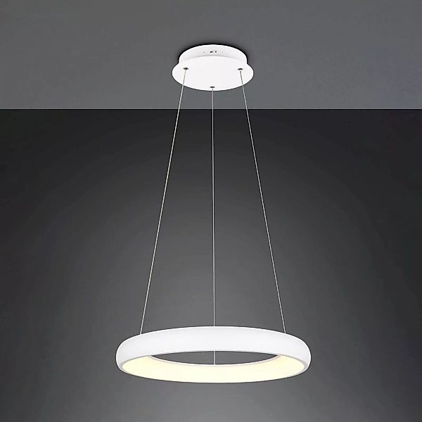 LED-Hängeleuchte Cardona, Ø 62 cm, weiß, CCT, Metall günstig online kaufen