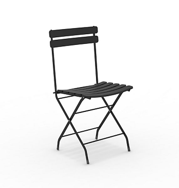 STEP - Klappbarer Outdoor Stuhl schwarz günstig online kaufen