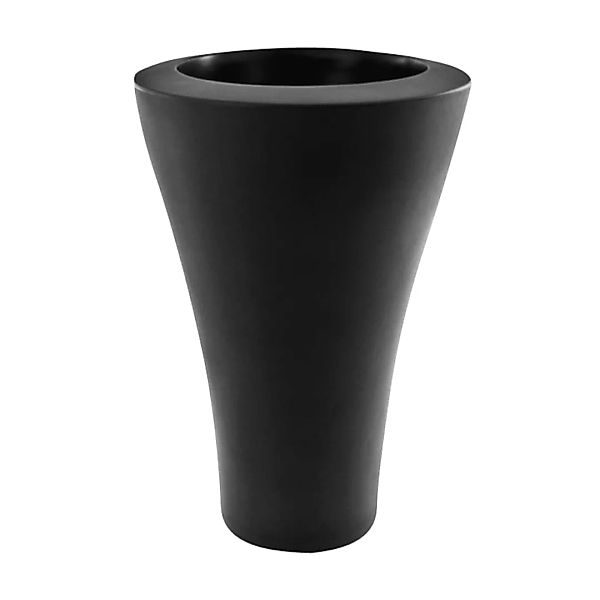 Serralunga - Ming Vase Ø 66cm - schwarz/matt/H x Ø 100x66cm günstig online kaufen