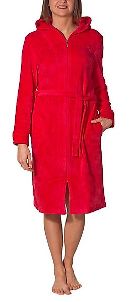 Aquarti Damenbademantel Aquarti Damen Bademantel Morgenmantel mit Reißversc günstig online kaufen