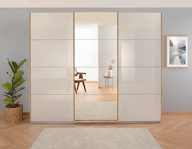 rauch Schwebetürenschrank "Kleiderschrank Schrank Garderobe KOLUNA mit Glas günstig online kaufen