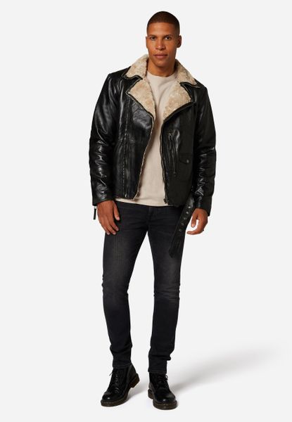 RICANO Lederjacke Harlem Lederjacke aus Lamm-Leder günstig online kaufen