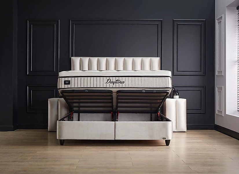abc bedding Boxspringbett DAYTONA Voll-orthopädisches Komfortbett günstig online kaufen