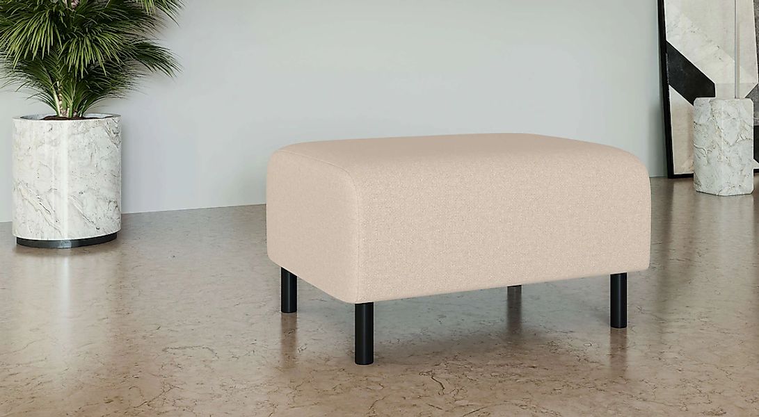 Home affaire Polsterhocker "Glandine" günstig online kaufen