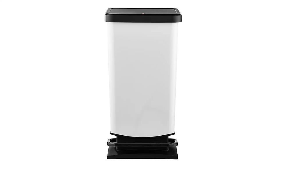 Rotho Treteimer   PASO ¦ weiß ¦ Kunststoff ¦ Maße (cm): B: 35,3 H: 67,9 T: günstig online kaufen