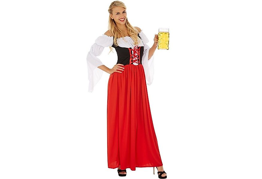 dressforfun Kostüm Frauenkostüm Festdirndl Resi Modell 2, Tailliert gearbei günstig online kaufen