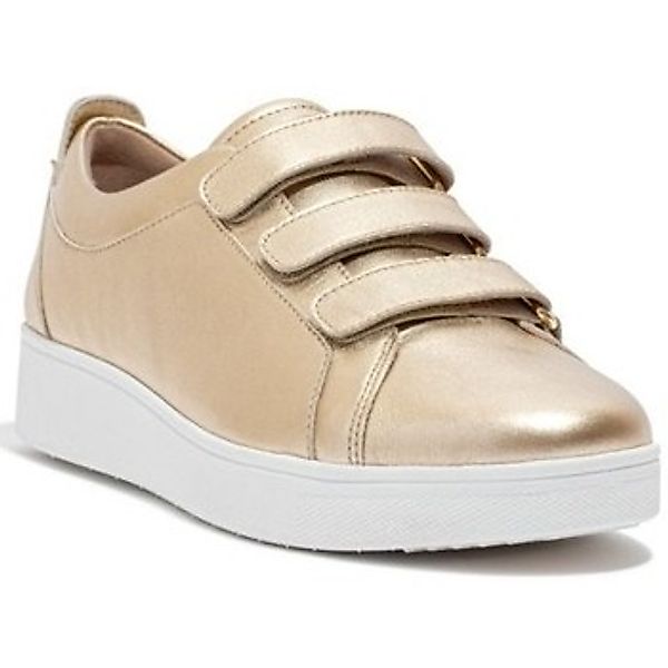 FitFlop  Sneaker RALLY II METALLIC ADJUSTABLE SNEAKERS PLATINO günstig online kaufen