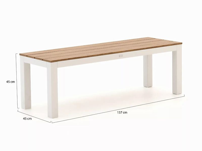 Bellagio Fidenza Picknickbank 137x45x45 cm günstig online kaufen