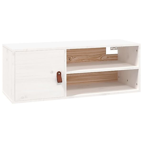 vidaXL Regal Wandschrank Weiß 80x30x30 cm günstig online kaufen