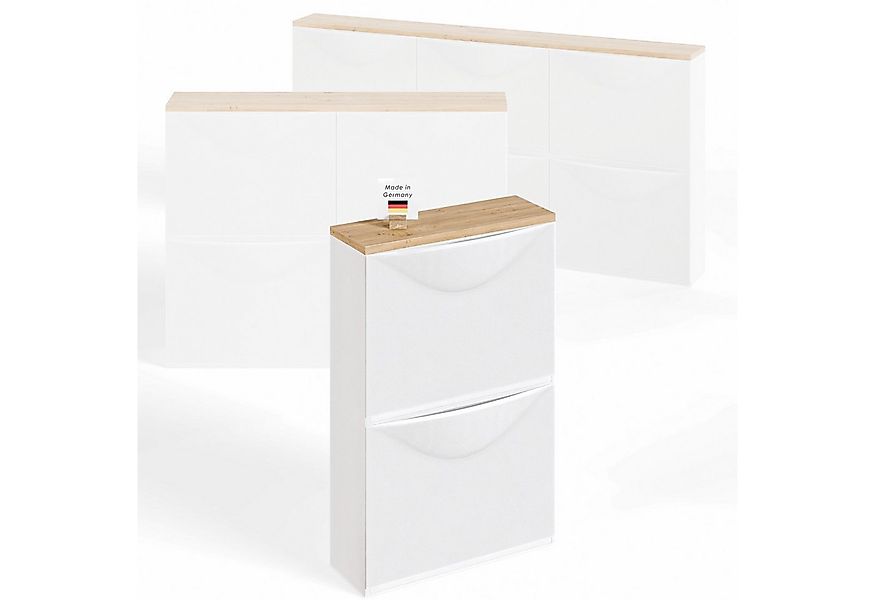 Clutter Cover Abdeckplatte für Trones Schuhschrank, Holzplatte im Stil Eich günstig online kaufen