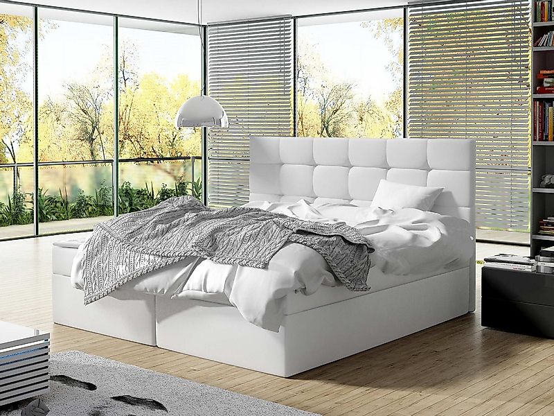 MIRJAN24 Boxspringbett Luanda (Bonell-Matratze und Topperr), mit zwei Bettk günstig online kaufen