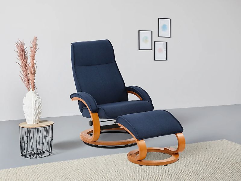 Home affaire Relaxsessel "Paris, TV-Sessel mit Hocker und manueller Liegefu günstig online kaufen