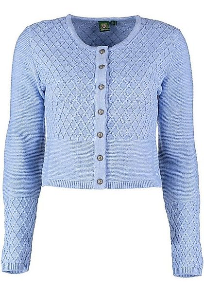 OS Trachten Strickjacke Swoyar Trachtenjacke mit Rautenmuster günstig online kaufen