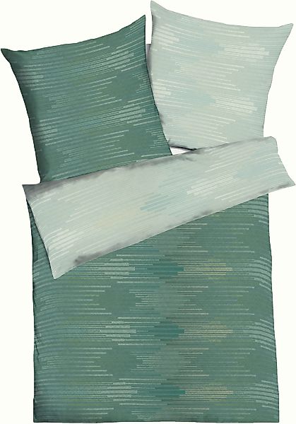 Kaeppel Wendebettwäsche "Ikat" 3 Stk. tlg. angenehm wärmend günstig online kaufen