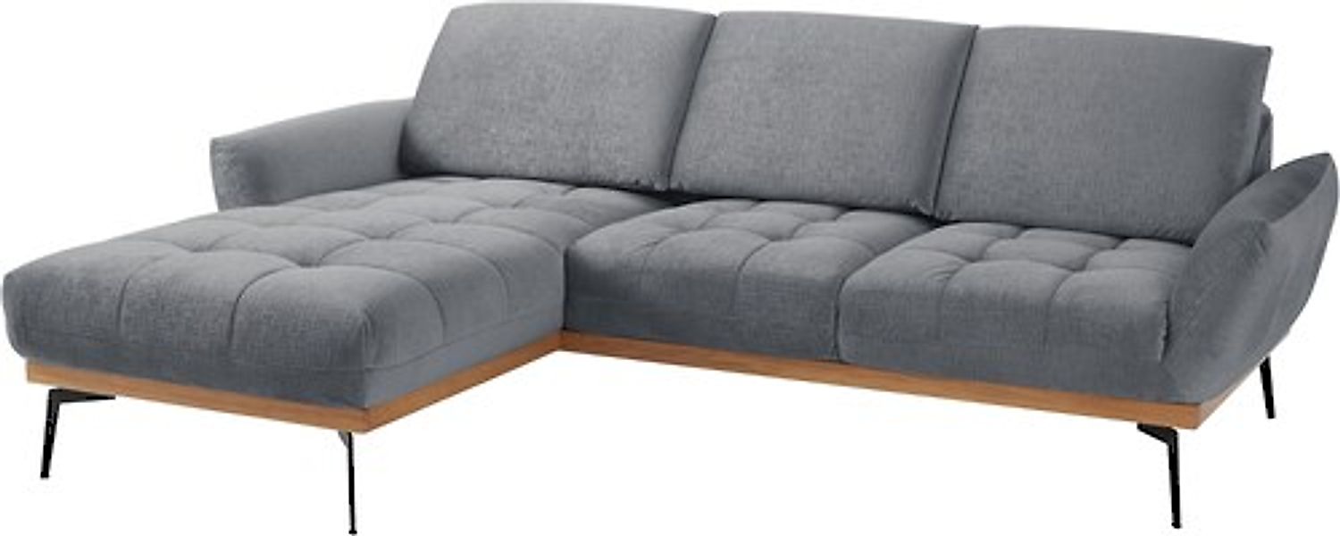 exxpo - sofa fashion Ecksofa »Palic, inkl. Rückenverstellung, bequem, elega günstig online kaufen