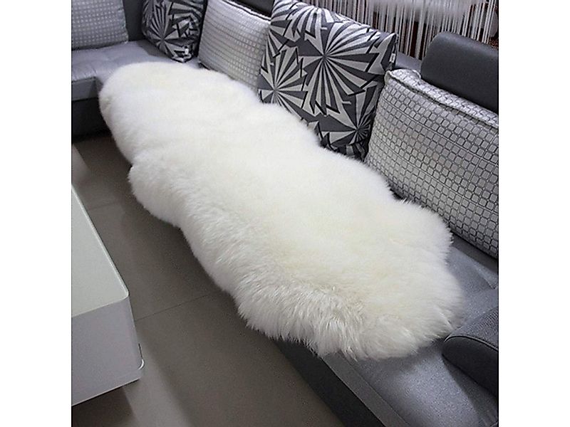 Woltu Teppich, Öko Lammfell Schaffell Teppich Bettvorleger Sofa Matte günstig online kaufen